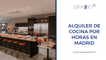 Alquiler de cocina por horas en Madrid